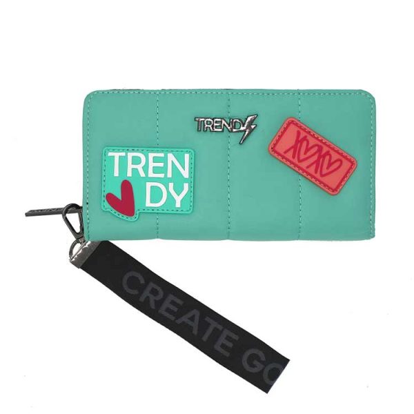 (LIQUIDACION)  Billetera Trendy 21549 Aqua
