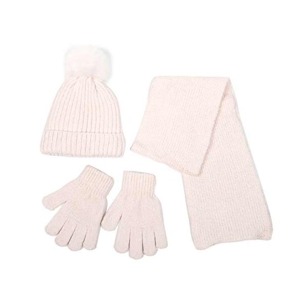 (LIQUIDACION) Set Invierno Trendy 51385 Blanco