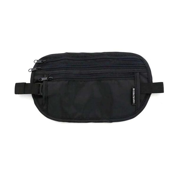 (LIQUIDACION) Porta valores Travel Tech 15851 Negro