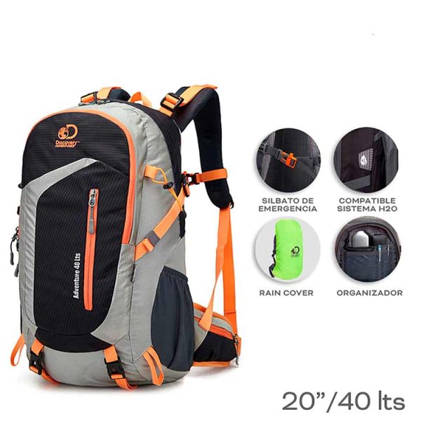 Mochila Camping Discovery 21620 - Imagen 2