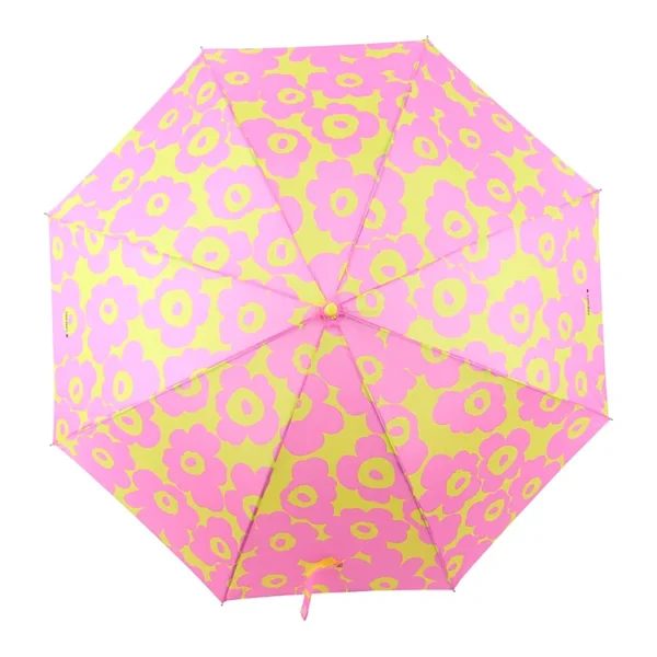 (LIQUIDACION) Paragua Trendy 6294 Rosa con mango amarillo