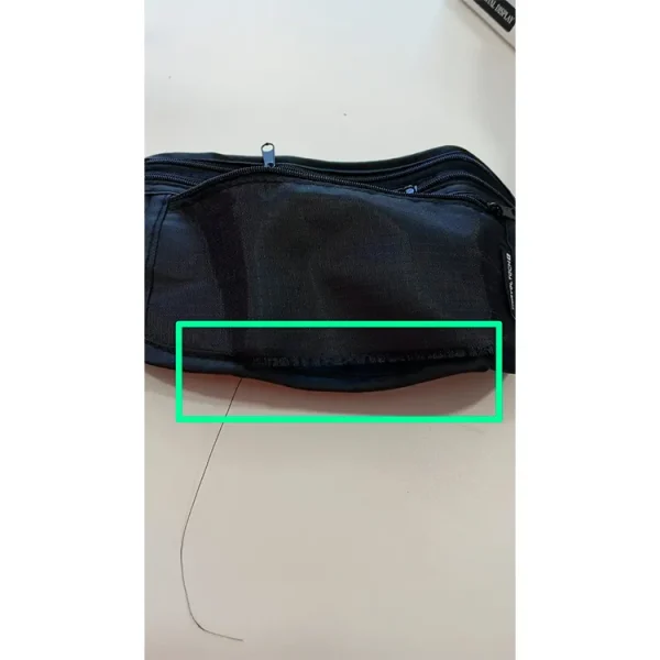 (LIQUIDACION) Porta valores Travel Tech 15851 Negro - Imagen 2
