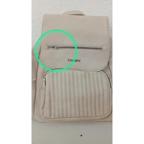 (LIQUIDACION) Mochila Trendy 21903 Hueso - Imagen 2