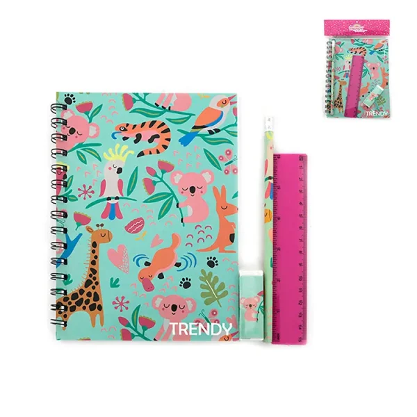 Set Trendy Stationery 15119