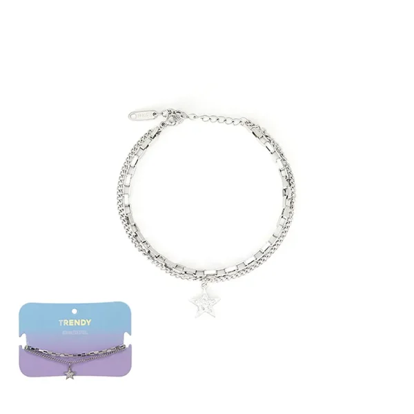 Pulsera Acero Trendy 16708
