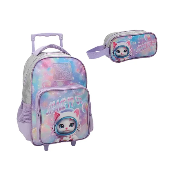 Set Mochila Carro y Cartu Trendy 28087