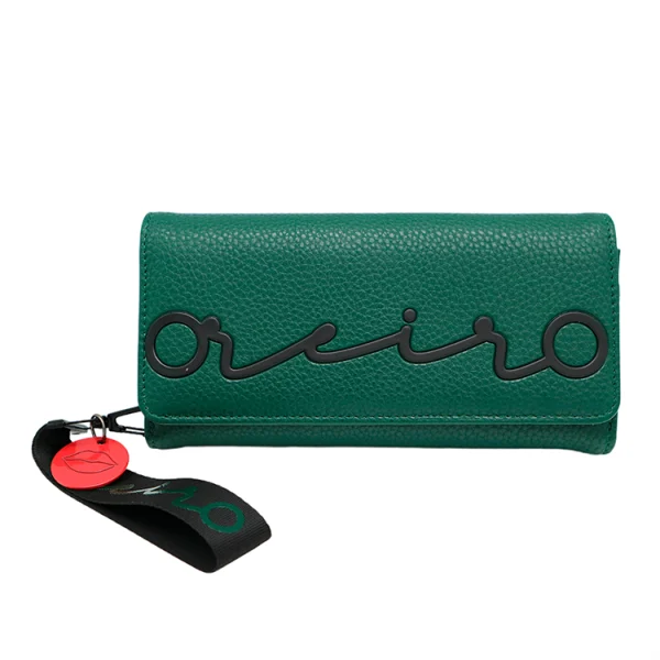 (LIQUIDACION) Billetera Oreiro Love 28316 Verde