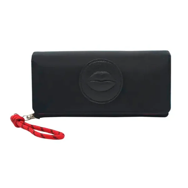 (LIQUIDACION) Billetera Las Oreiro 21526 Negro.