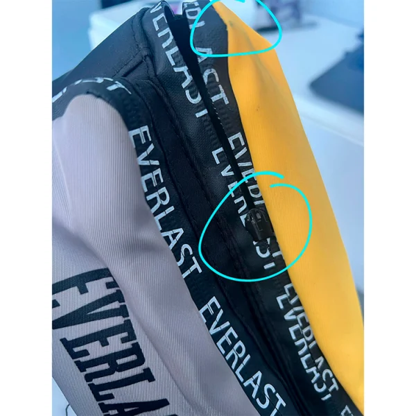 (LIQUIDACION) Riñonera Everlast 15673 Negro con amarillo - Imagen 2