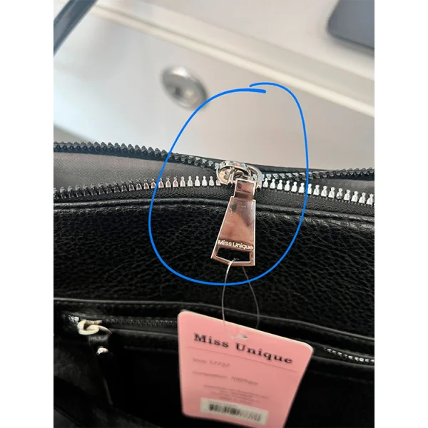 (LIQUIDACION) Morral Miss Unique 17737 Negro - Imagen 2