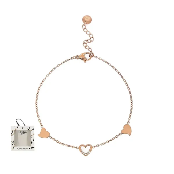 Pulsera Acero Oreiro Love 30720