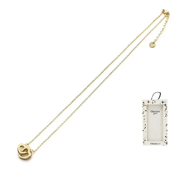 Collar Acero Oreiro Love 30749