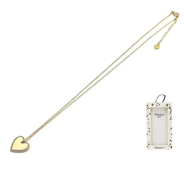 Collar Acero Oreiro Love 30751