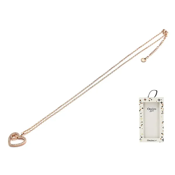 Collar Acero Oreiro Love 30755
