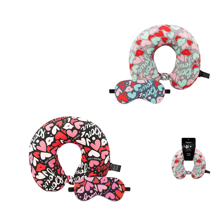 Set Viaje Oreiro Love Almohada y Masc 31320