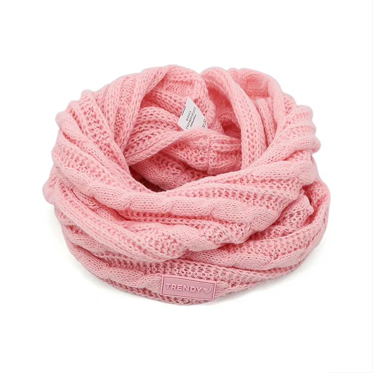 Cuello Bufanda Trendy tejido