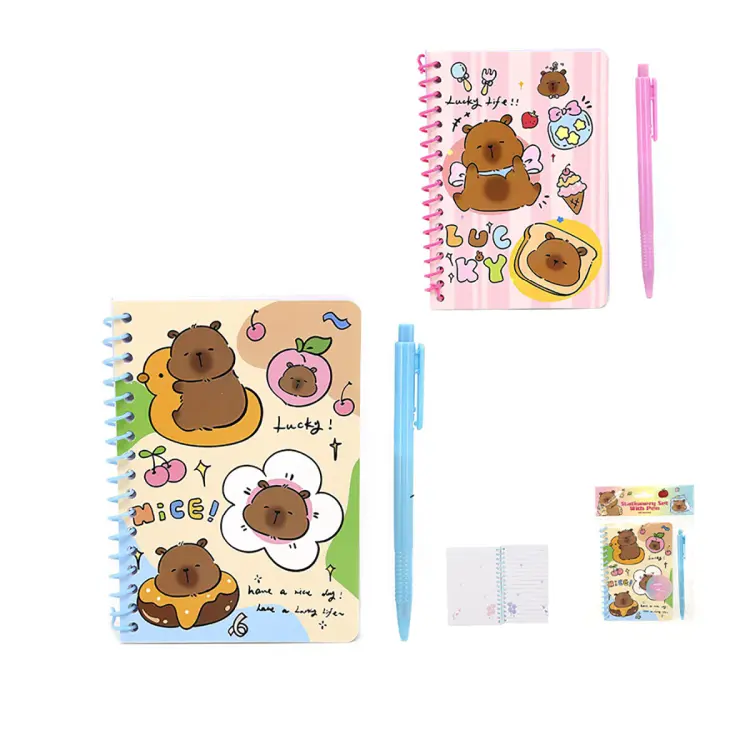 Set cuaderno y lapicera Trendy 30636